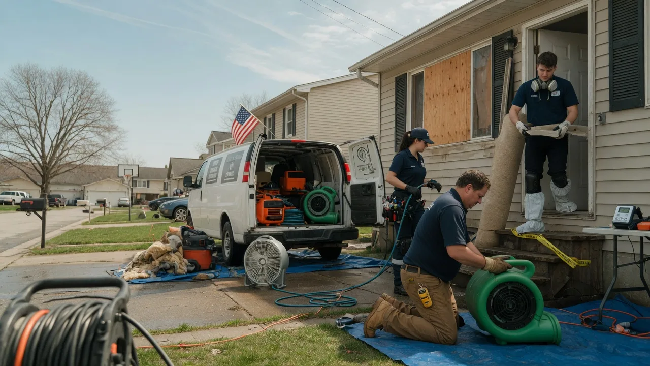 Water Damage Restoration in Green City, MO near me